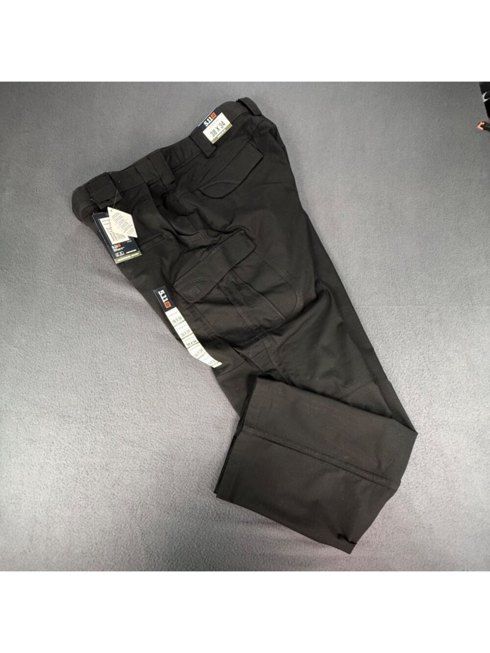 NWT 5.11 Stryke Tactical/Cargo Teflon WorkWear Pants With Flex-Tac 38x34 Black